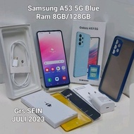 Samsung A53 5G 8GB256GB Second Fullset Super Mulus Garansi Resmi SEIN