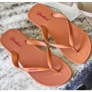 ALANA- Sendal Jepit Casual Glanzton Wedges L1819-JPS