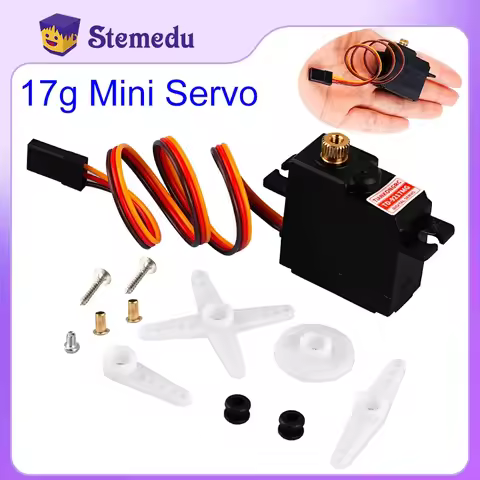 4.8-6V TD-9217MG Micro Mini 17g 0.11sec 3.5kg Motor Servo Metal Gear 180/270/360 Degree for Rc Car A