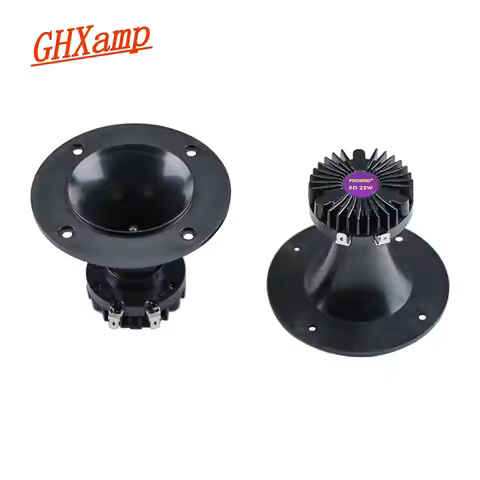 GHXAMP 25W 25Core Titanium Film Neodymium Speaker 4 inch 107MM Sound Column Tweeter Swallow Guide Wa