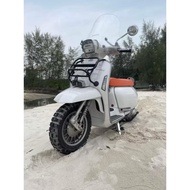 ตะแกรงหน้า {Buddy Seat} สำหรับ Lambretta G350 (แบบไม่เจาะ)