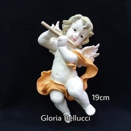 WALL FLUTE ANGEL DISPLAY STATUE SPIRITUAL ANGEL/