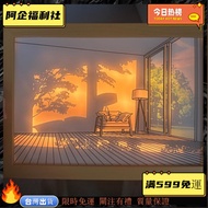 Taiwan Shipment Aqi Welfare Club Lighting Decoration Painting Classic ins Light Finished Product Bed