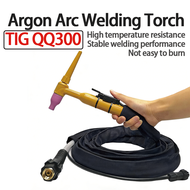 One Set 4m Air-Cooled QQ300 TIG Welding Gun Pure Copper Cable Fits WS-250/300/315 Welding Devices
