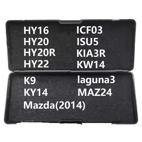 LiShi 2 in 1 HY16 HY20 HY20R HY22 KIA3R KW14 K9 KY14 ICF03 ISU5 Laguna3 MAZ24 for Mazda(2014) Locksm