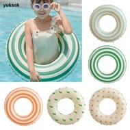 yuksok Swim Trainer Inflatable Baby Swim Ring Tube Beach Toy for Kids Infant Toddlers 5~9 Years Old