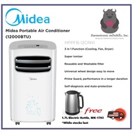 Midea 12K Portable AirCon MPPFB-12CRN1 FREE Installation on Sliding Window