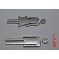 Professional Supply Hotel Toilet Signs Hotel Metal Signs Five-Star Hotel Signs Production