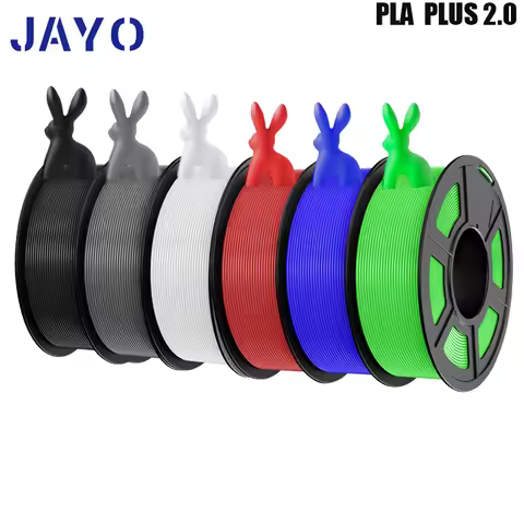 TECBEARS pla plus 2.0 6Rolls 3D Filament Pla plus 1.75mm/±0.02mm Multi color combination set FDM 3D 