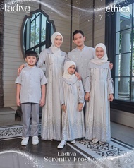 Sarimbit Ethica Ladiva Serenity Frost/Sarimbit Ethica Terbaru 2026/ Baju Keluarga
