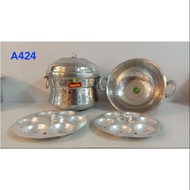 12kuli Aluminium Idli Panai
Aluminium Pottu Kadai