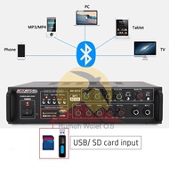 Karaoke Amplifier Ampaudio AV2122 Small Amplifier 2 Chanell Amplifier Swiftlet Amplifier