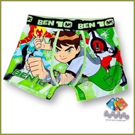 ✟ ✒ ۩ Benten Boxer Brief For Adult Ben10 Ben-10 Boxers Shorts Men Underwear 1pc