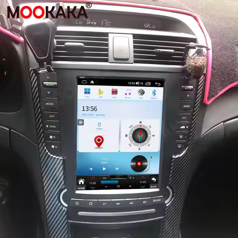 10.4" Carplay Car Radio For Acura TL 2003-2006 Android Auto Stereo Multimedia Player Tape Recorder G