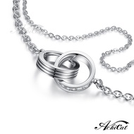 Achicat.steel Bracelet.full Diamond Multi-Lines.customized Lettering.birthday Gift.h6024