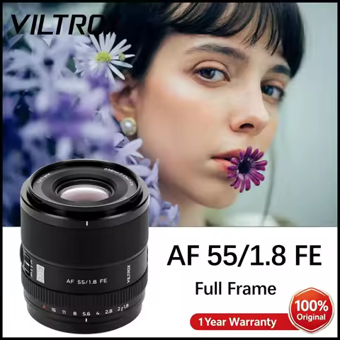 Viltrox AF 55mm F1.8 EVO Full- Frame Lens for Sony E-Mount Cameras ZV-E10 FX3 A7IV ZV-E1 A7CII A7R A