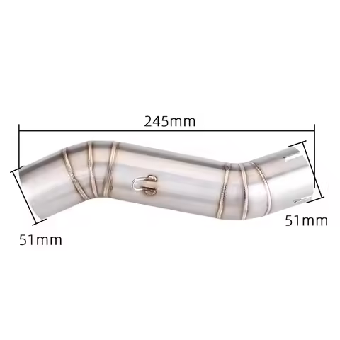 For Honda CBR400R CBR500R CB500F 2016-2023 Escape Motorcycle Exhaust System Muffler Link Pipe 51MM S