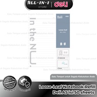Deli Loose-Leaf Notebook Refill A5