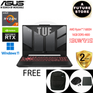 Asus TUF Gaming A15 FA507R-RHQ069W 15.6'' QHD 165Hz Gaming Laptop ( Ryzen 7 6800H, 16GB, 512GB SSD, RTX3070 8GB, W11 )