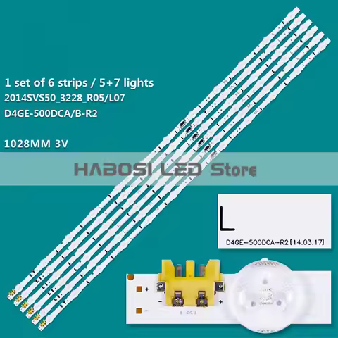 12pcs D4GE 500DCB R2 500DCA BN96 30428A 30427A 30425A 30426A LM41 00041W 00041X UE50H5570SS UN50J550