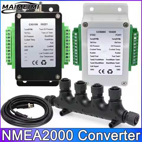 NMEA 2000 Converter Box CX5003 Boat Accessories NMEA2000 Adapters NMEA 2000 Cables 0.5m 2m 3m 4m Len