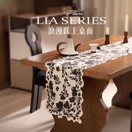 American Table Runner Light Luxury Coffee Table Tablecloth Long Table Table Runner