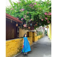 Gloria Dress - Đầm maxi xếp li Hàn - Remmus.vn