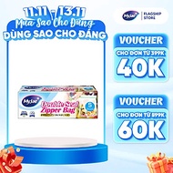 (Chọn Size) Túi Zip PE Trong Suốt 2 Đường Kéo MyJae, Túi Bọc Đồ Ăn, Rau Củ Bảo Quản Trong Tủ Lạnh