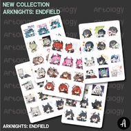 Arknights Sticker Set: Endfield Chibi Cute Endministrator Chen Perlica