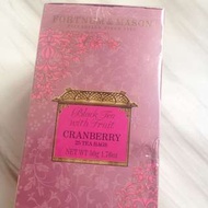 Fortnum And Mason Black Tea Cranberry Tea Bags Uk England