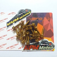 Probolt Flower M5X20 Honda Yamaha Universal Air Filter Bolt Price (1 Piece)