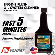 ENGINE FLUSH PENRAY OIL SYSTEM CLEANER [USA] (CASTROL HONDA TOYOTA LUCAS STP BARDAHL HARDEX REDLINE)