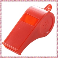 (Q W V D) 5 Pcs Sports Referee Plastic Assorted Color Whistle w String