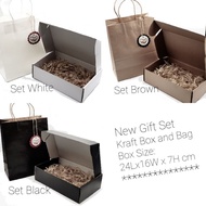 New Gift Set Kraft Box and Bag ¤¤