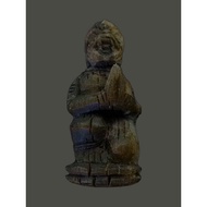 Hanuman Carved Wood Hand-Made Luang Pu Bun Wat Klang Bang Kaew Nakhon Pathom