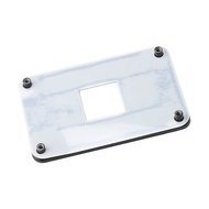 Kellnny Metal Backplate for AM4 B350 A320 B550M Computer Systems Build Durability