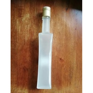 (24pcs) 250ml 'Frosted'- Glass Bottles/Botol Kaca