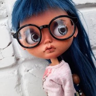 Blythe 娃娃定制藍色頭髮娃娃 Blythe 出售 Blythe 娃娃帶裝 PDF
