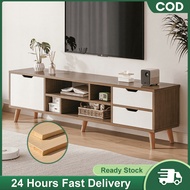 【In Stock】(3FT/4FT/5FT/6FT) Wooden TV Cabinet/TV Media Storage Cabinet /TV Cabinet/TV Stand/TV Shelf
