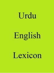 Urdu English Lexicon Trebor Hog