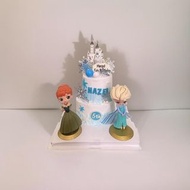 Frozen Elsa Anna Olaf冰雪奇緣主題蛋糕