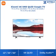Xiaomi 43"/ 55"/ 65" 4K UHD Google TV TV A Pro 43 2025/TV A Pro 55 2025/TV A Pro 65 2025 | Bright 4K