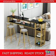 Nordic Bar Table Cafe Table High Dining Table Bar Meja Makan Meja kafe