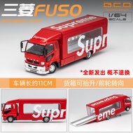 ※ Limited Sale ※ GCD 1: 64 Mitsubishi Raising Transport Truck Mitsubishi Bracket Truck Simulation Al