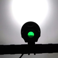 9T6 Bright Bicycle Headlight Tail Light Set Bicycle Light Nine T6 Mountain Bicycle Lights