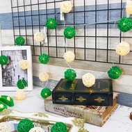 創意燈飾 籐球燈串 插座款 小鹿森林 長度3M LED氣氛燈 聖誕節