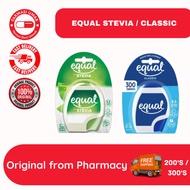 EQUAL STEVIA 200'S & EQUAL CLASSIC 300'S