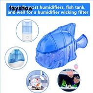 FAYSHOWSG 10pcs Tank Cleaning Fish, Blue Fish-blue Humidifier Tank Cleaner,  Compatible Filtration C