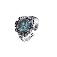 Nhẫn Bạc Hợp Kim Thời Trang Cổ Điển Cho Nam Và Nữ Chơi Game Dark Moon Ring Elden Ring Cosplay Prince