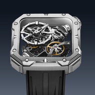 Bugatti Brand Watch Men's Waterproof Large Dial Hollow Tourbillon Fully Automatic Mechanical Watch